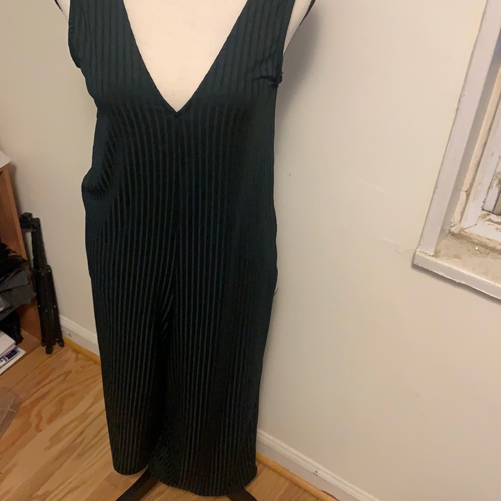 Green Culotte jumpsuit